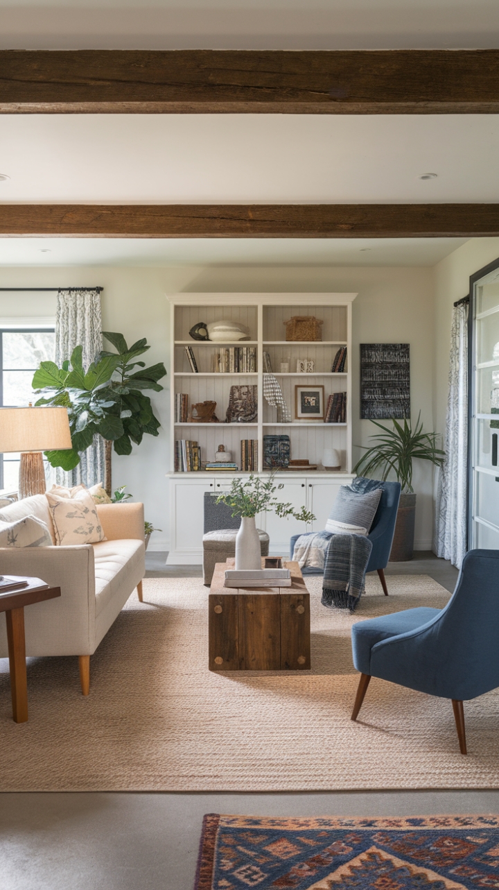 Modern Farmhouse Charm: A Cozy, Stylish Sitting Room