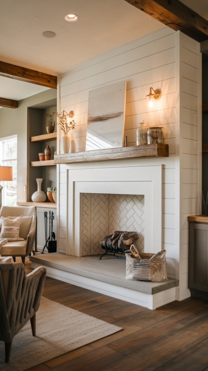Modern Rustic Farmhouse Living Room Design