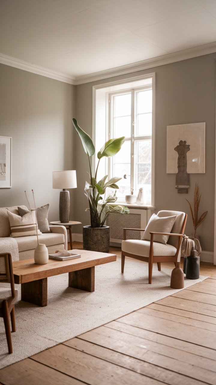 Cozy Scandinavian Retreat with Natural Elegance