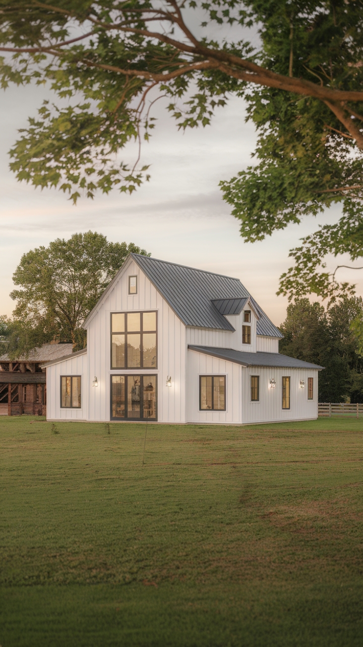 Elegant Farmhouse Showcases Rustic Charm with a Modern Twist