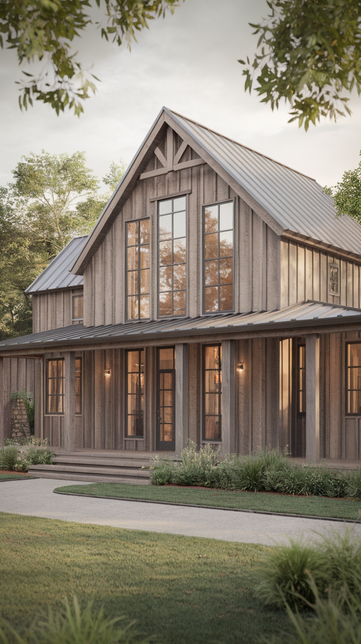 Inviting Modern Farmhouse with Rustic Appeal
