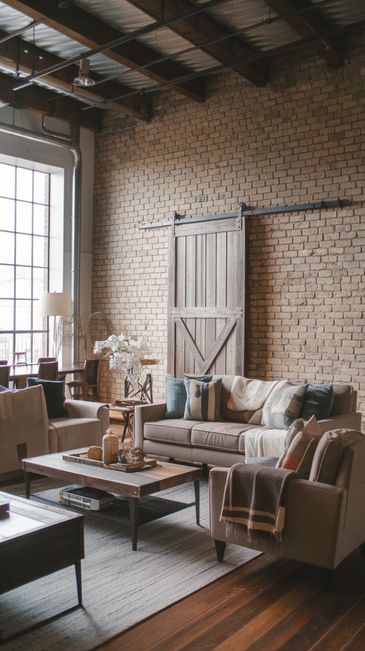 Urban Farmhouse Charm with Reclaimed Materials