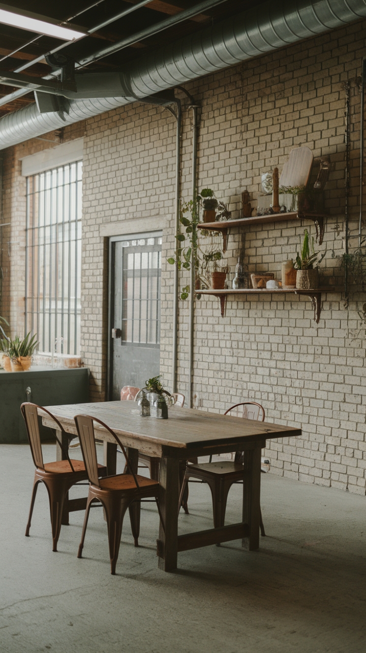 Industrial Charm Meets Farmhouse Warmth