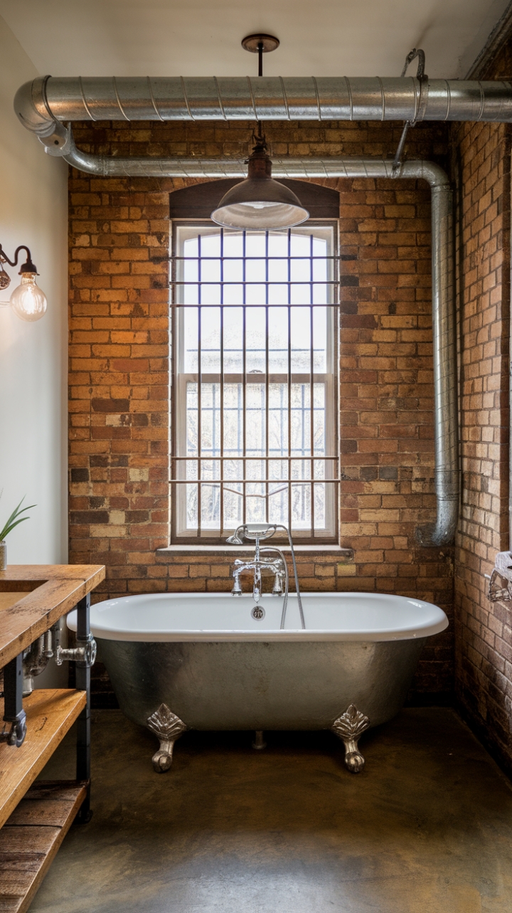 20 Ways to Get That Industrial Farmhouse Bathroom Look