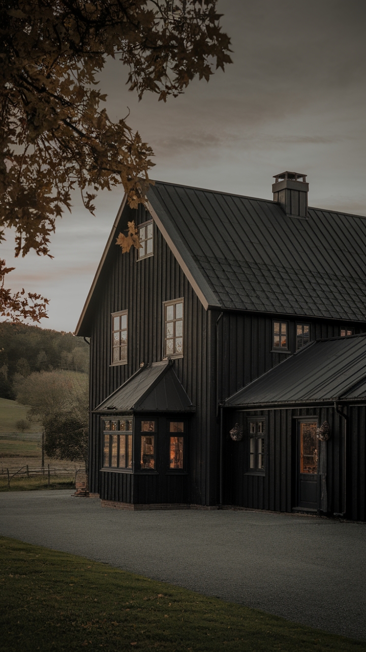 Gothic Victorian Farmhouse: A Dark, Stylish Retreat