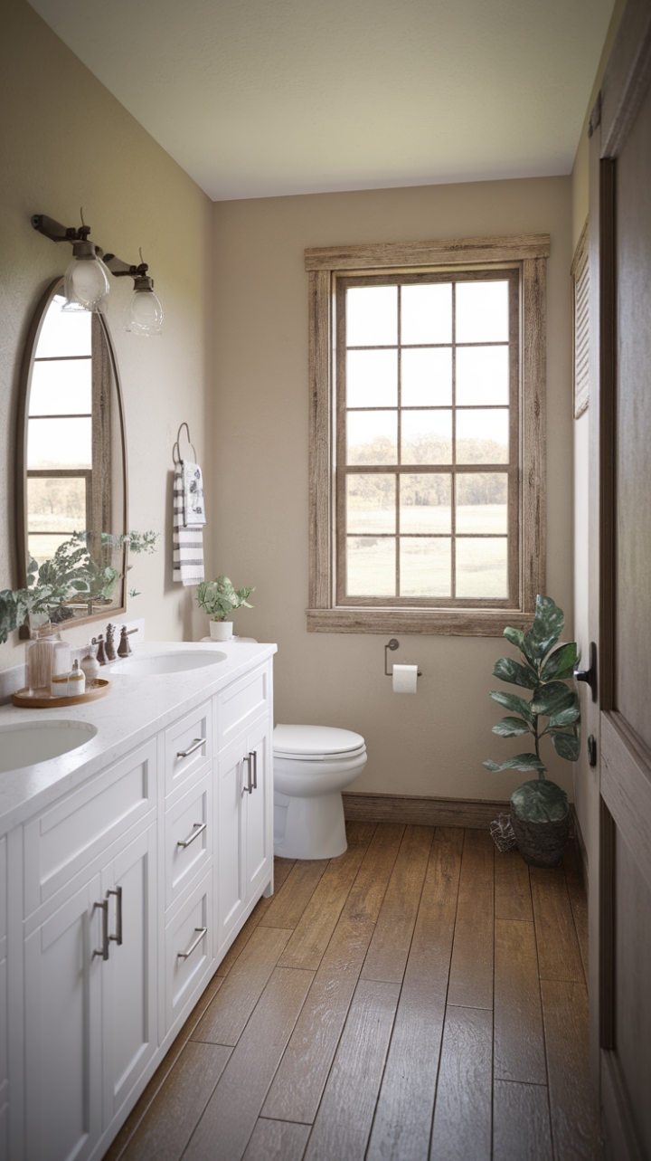 20 Farmhouse Restroom Decor Ideas That Will Make You Say “Shiplap, Yes!”