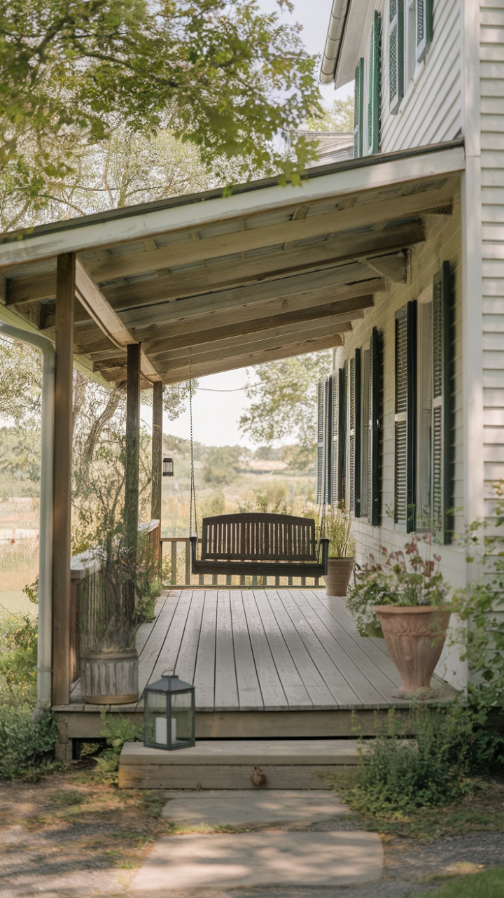 Tranquil Wraparound Porch Escape