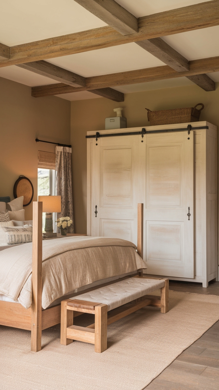 Serene Modern Farmhouse Bedroom Retreat