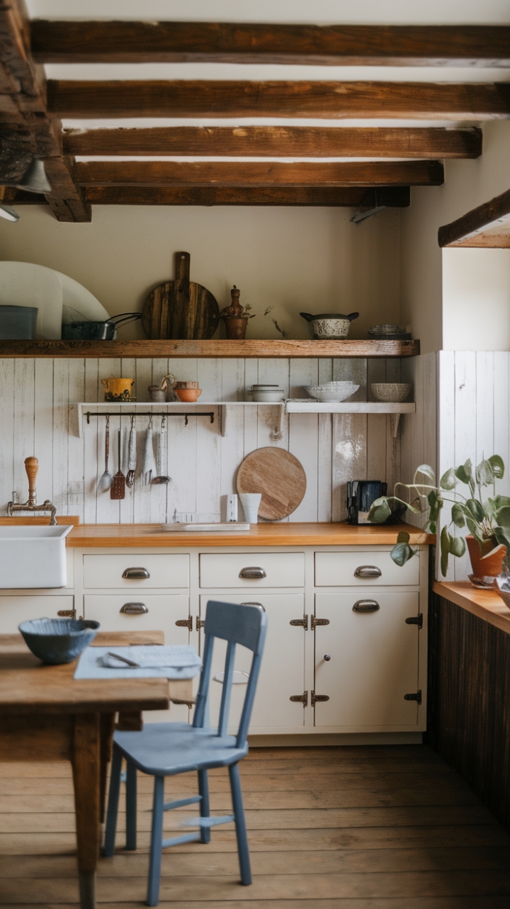 Modern Farmhouse Charm: A Cozy Countryside Kitchen