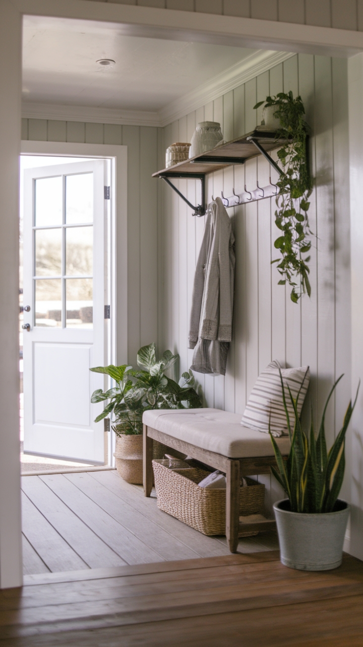 Warm Welcome: Rustic Charm Meets Modern Farmhouse Style
