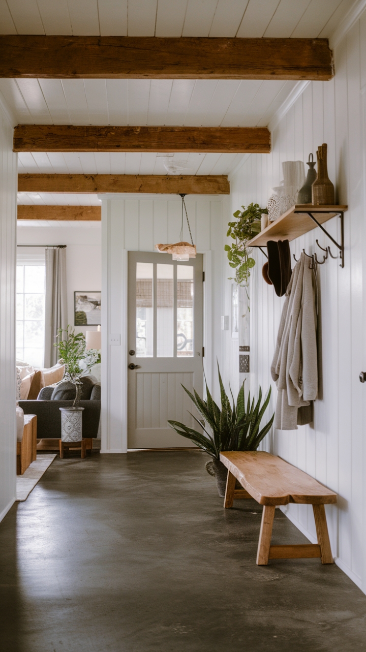 Charming Modern Farmhouse Entryway