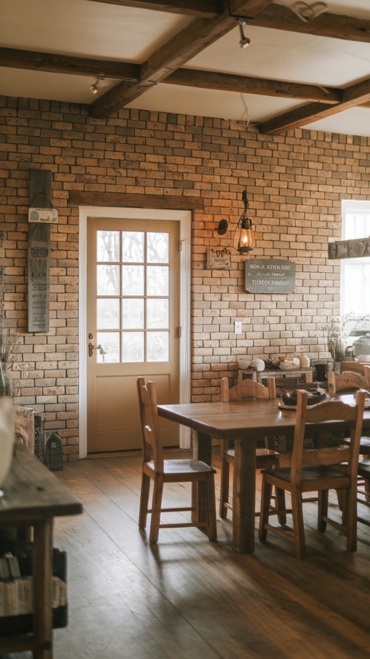 Heart of the Home: Rustic Elegance in the Dining Space