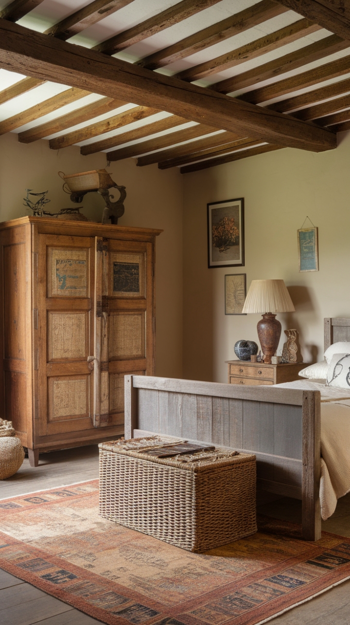 Countryside Charm: A Cozy Bedroom Retreat