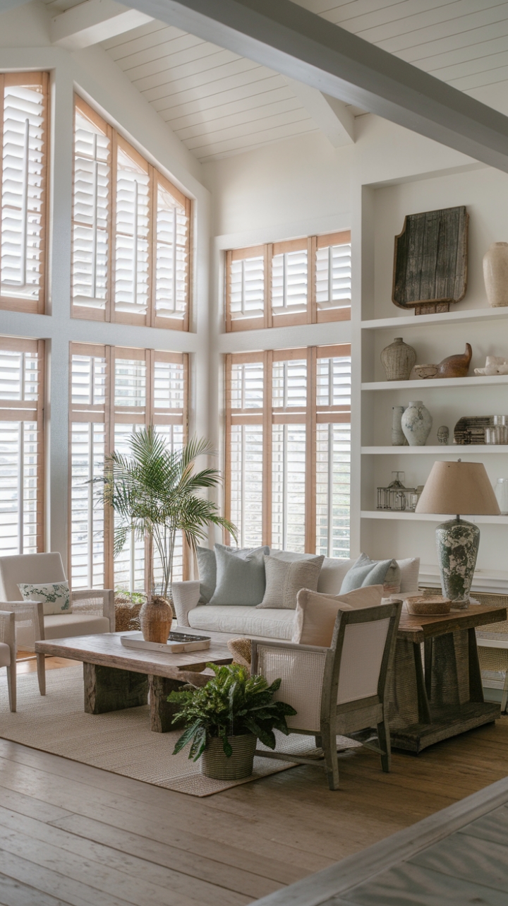 20 Coastal Farmhouse Living Room Ideas That Will Make You Want to Move to the Beach