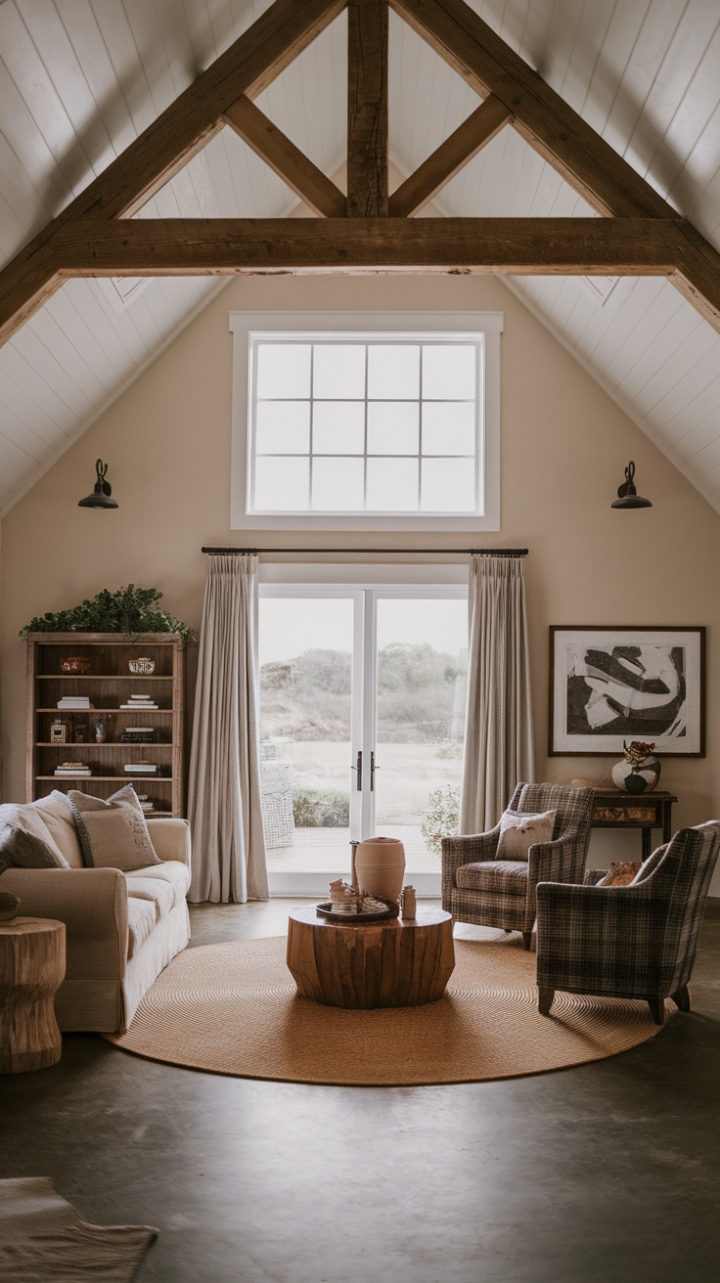 Serene Coastal Retreat with Rustic Charm