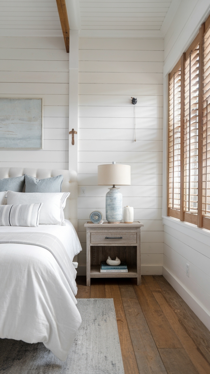 20 Coastal Farmhouse Bedrooms That Will Make You Want to Move to the Beach