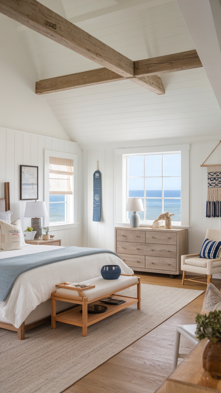 Coastal Charm Meets Rustic Comfort in a Tranquil Retreat