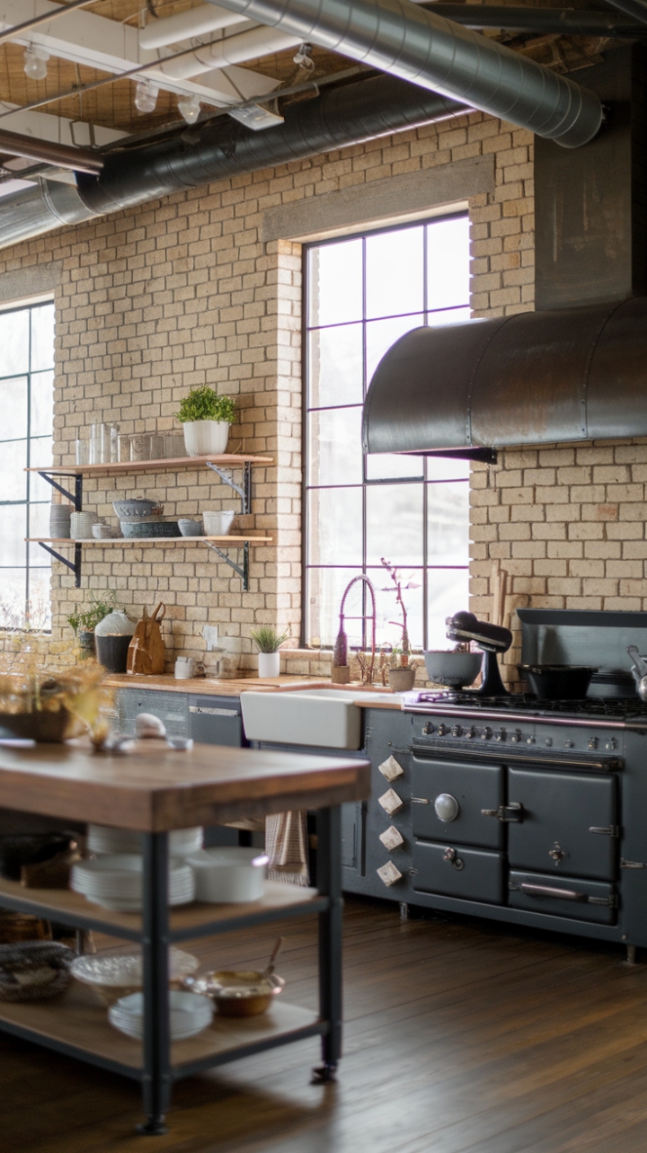 Industrial Charm Meets Farmhouse Warmth