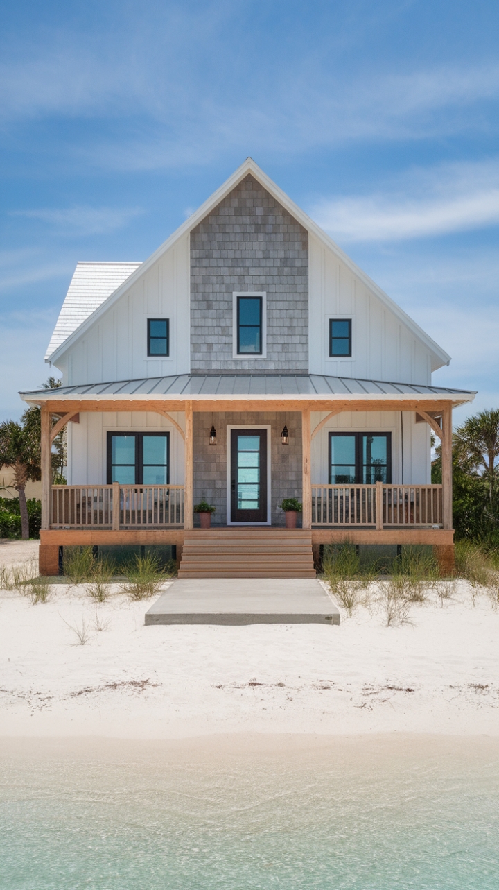 Embracing Serenity: Rustic Elegance on the Coast