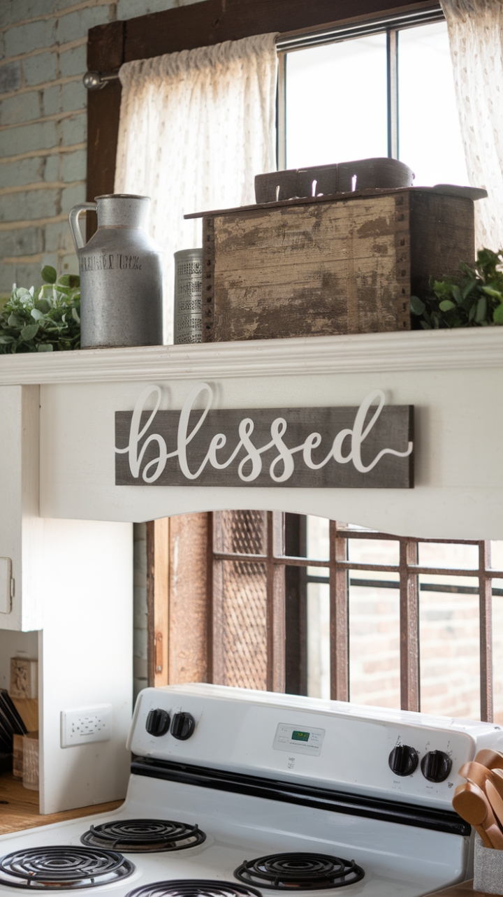 Inviting Kitchen with Vintage Touches