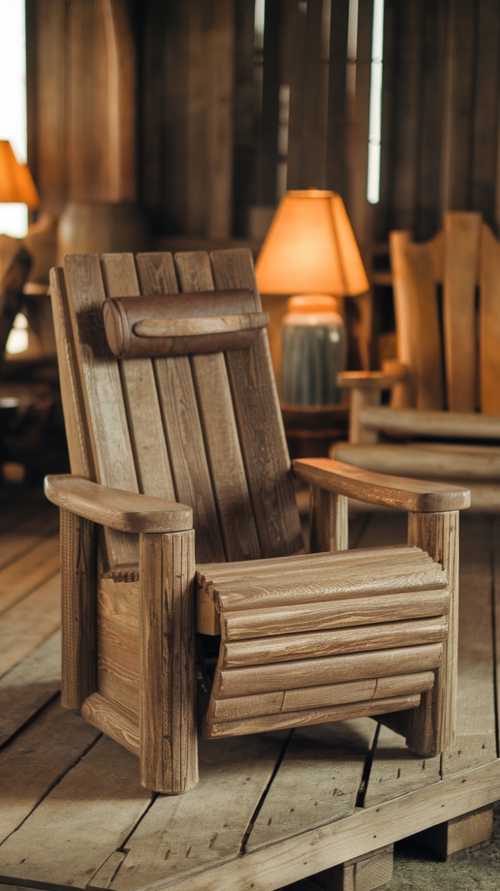 Timeless Elegance: A Warm Retreat in Aged Wood