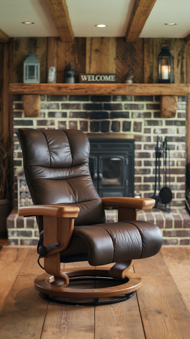 Rustic Elegance: The Perfect Wooden Recliner for Cozy Living