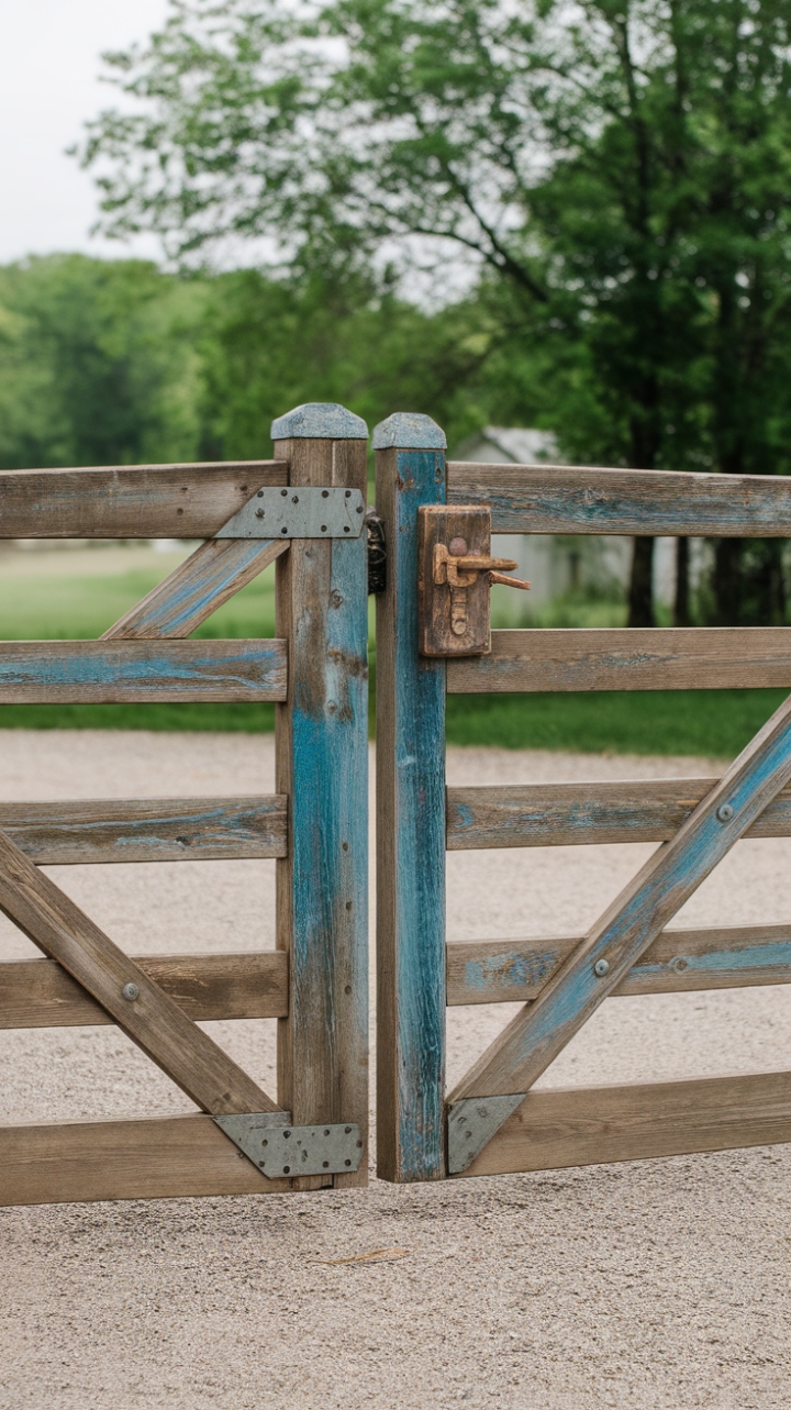 Charming Blue Gate Welcomes Country Retreat