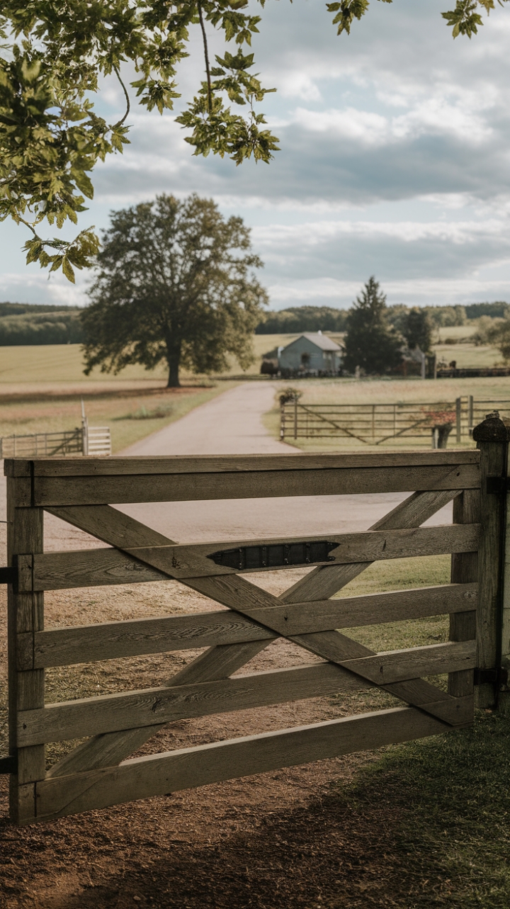 A Classic Entrance to Rural Serenity