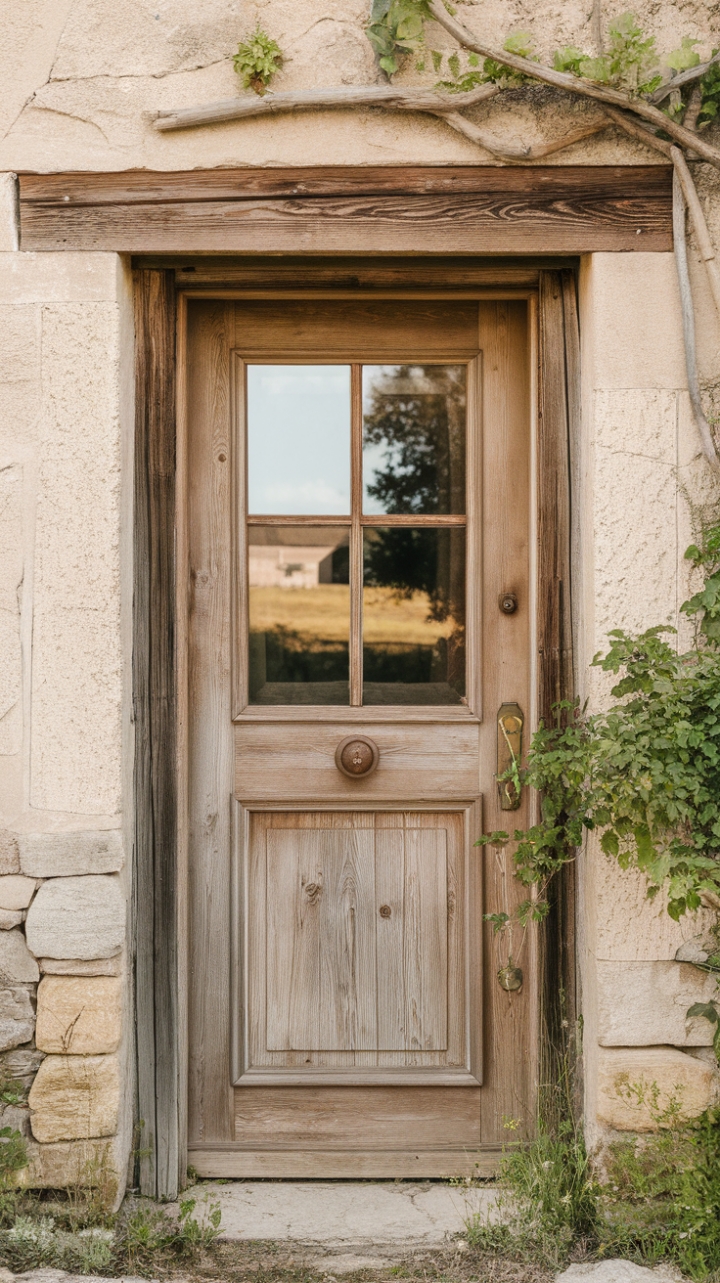 Rustic Elegance: An Idyllic Country Entrance
