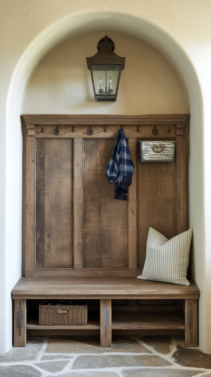 Timeless Imperfections and Practical Elegance in the Entryway