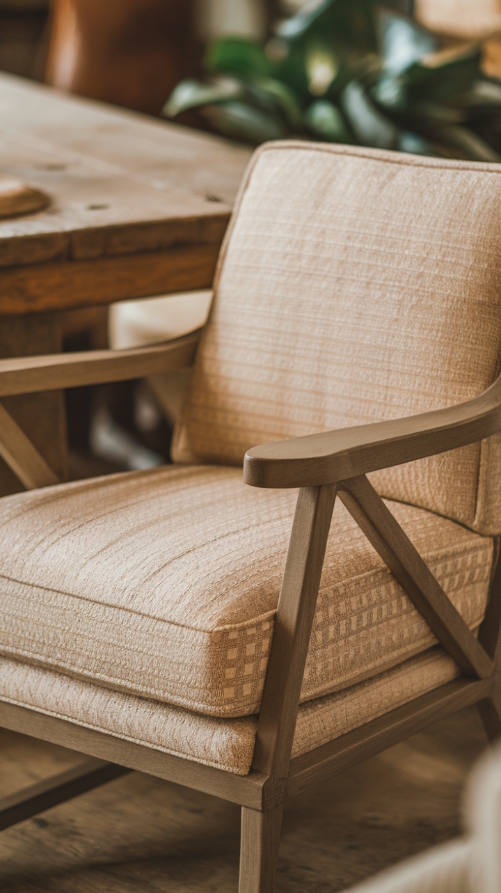Charming Farmhouse Accent Chair for Cozy Comfort