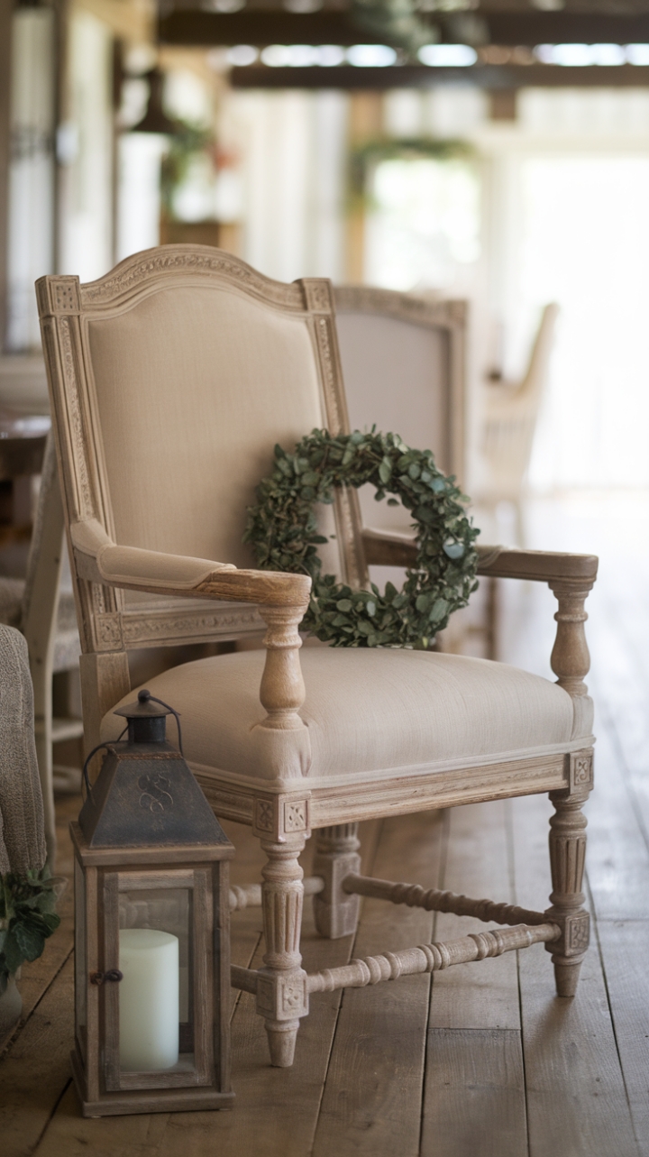 Country Charm Accent Chair for Cozy Spaces