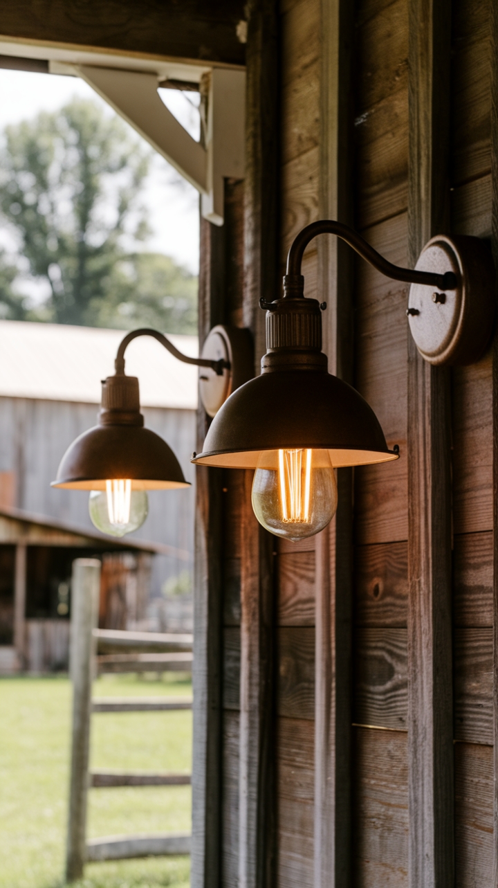 Embrace Countryside Elegance with Charming Wall Sconces