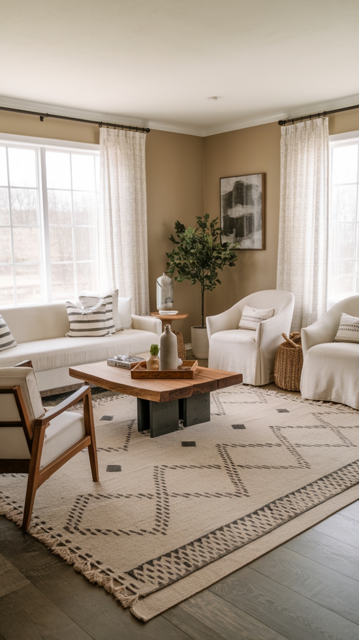 Modern Farmhouse Living Room: A Perfect Blend of Style and Comfort