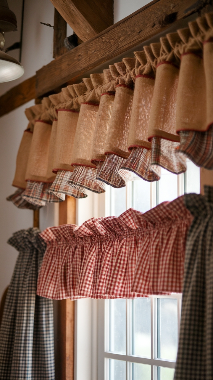 Cozy Country Style: Rustic Textures and Vintage Accents