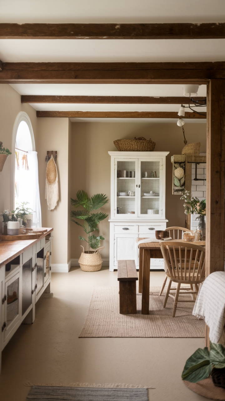 Rustic Elegance Meets Contemporary Comfort