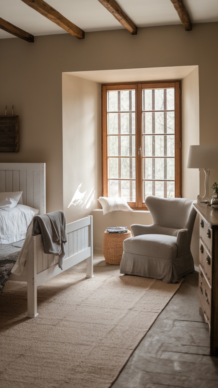 Tranquil Country Charm Bedroom