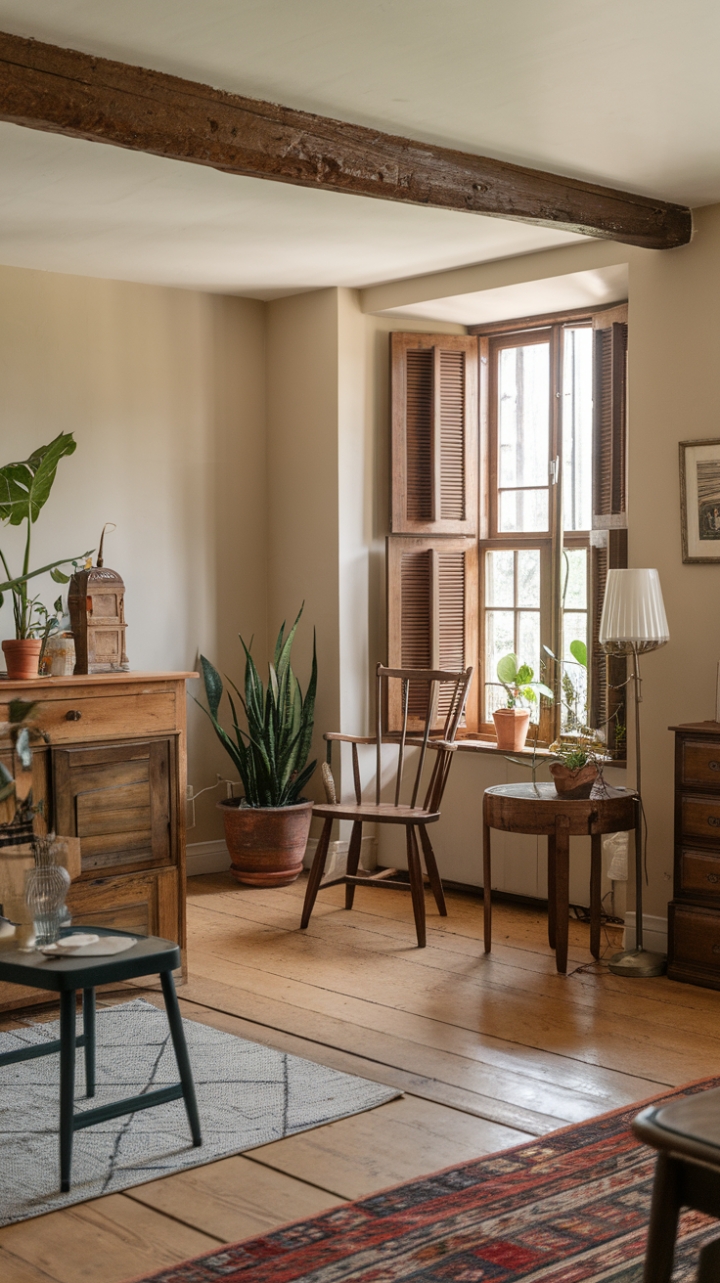 Rustic Elegance: A Warm and Inviting Apartment