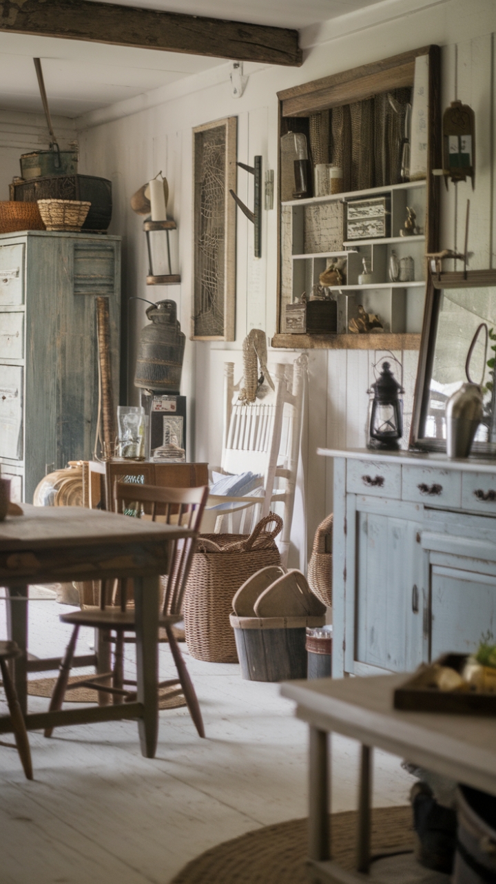 Timeless Rustic Charm: A Vintage Farmhouse Retreat