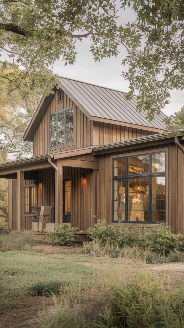 Rustic Elegance: A Modern Farmhouse with Timeless Charm