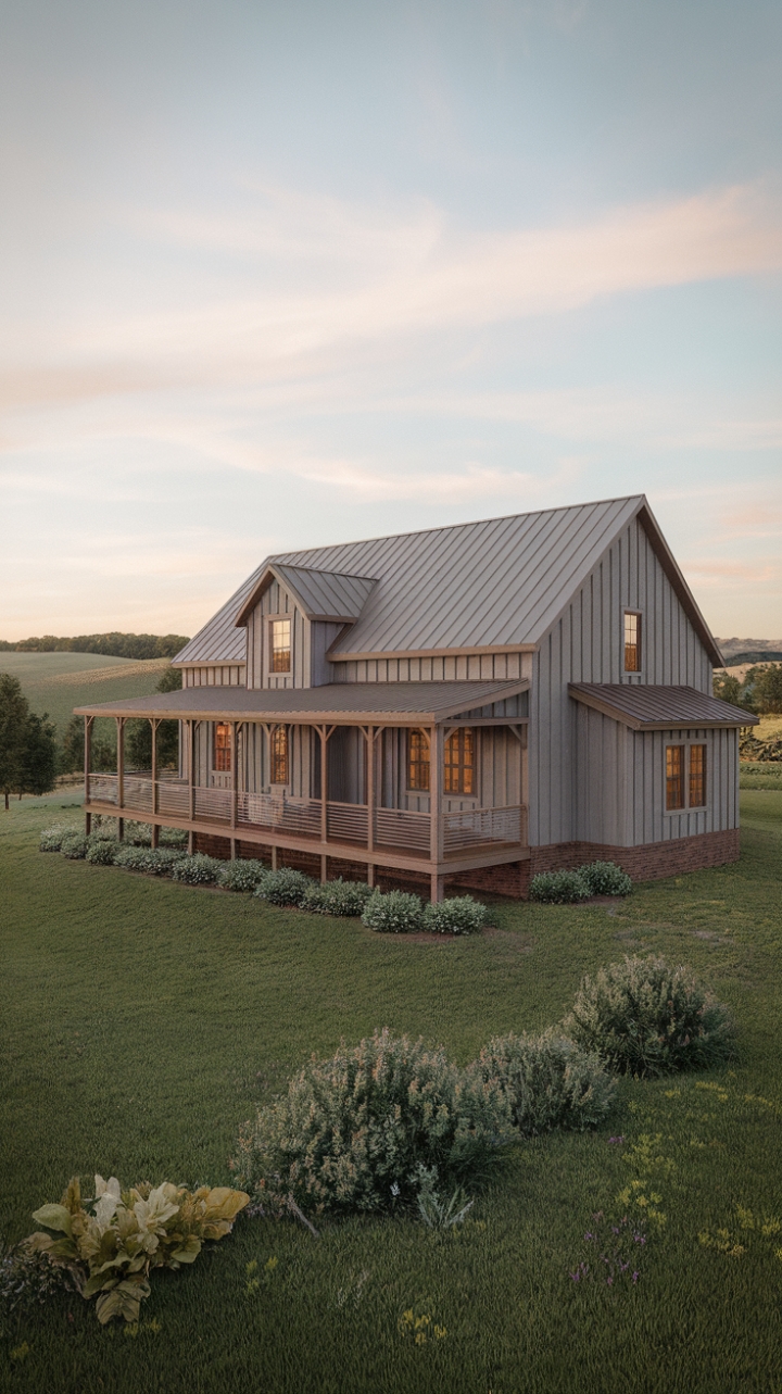 Harmonious Living in a Nature-Inspired Ranch