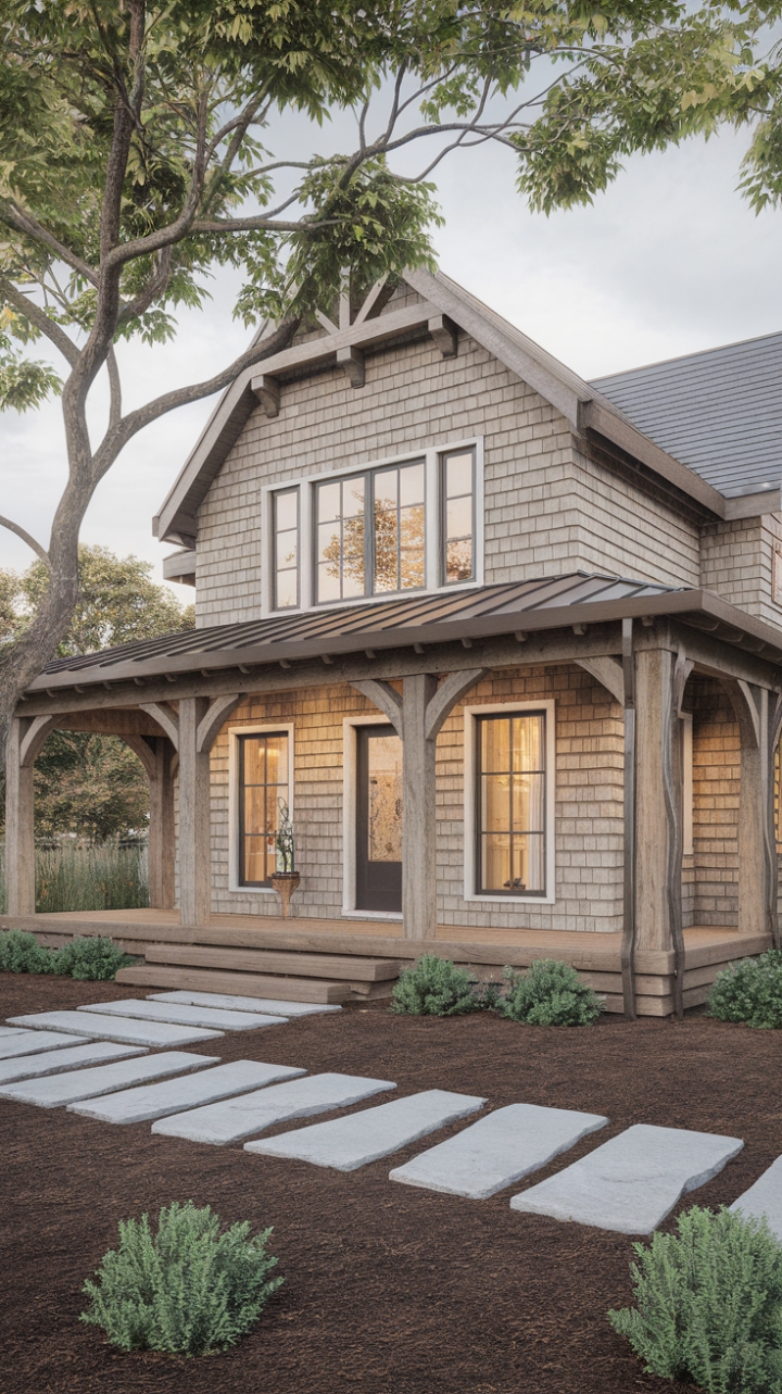 Rustic Elegance: A Contemporary Take on Farmhouse Living