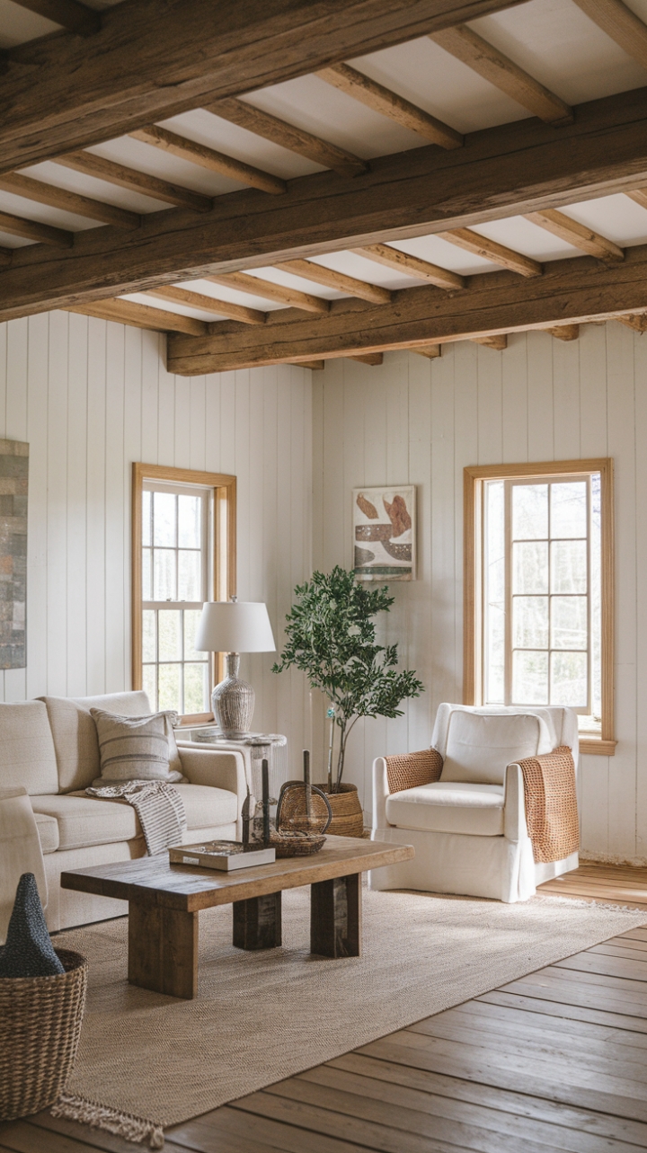 Farmhouse Charm: A Perfect Blend of Relaxed Elegance and Natural Comfort
