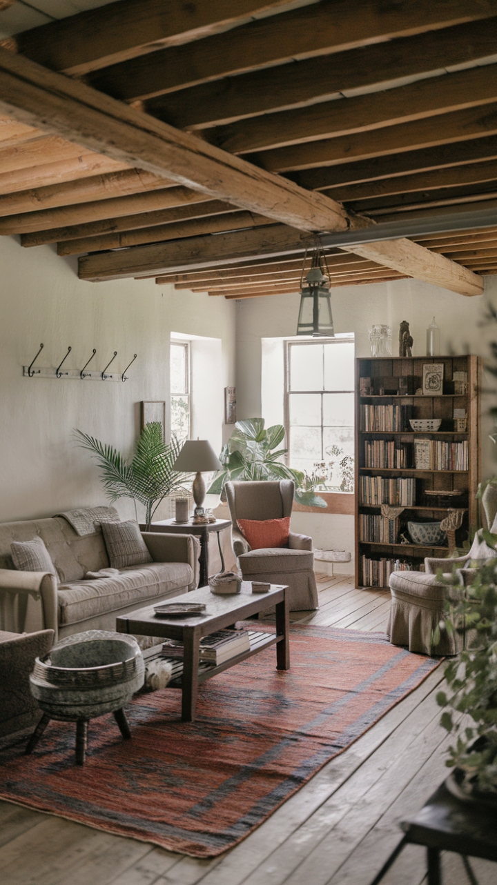 Farmhouse Charm: A Cozy Family Gathering Space
