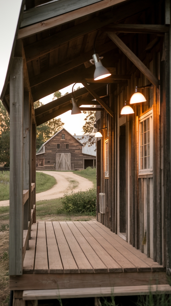 Welcoming Warmth: Classic Fixtures and Country Comfort