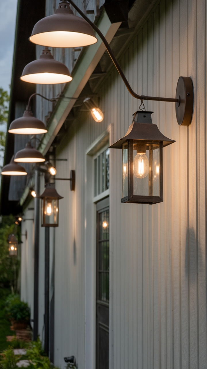 Farmhouse Outdoor Lighting: Charm and Warmth
