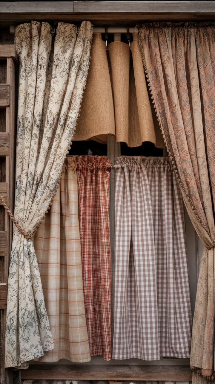 Country Elegance: A Rustic Window with Farmhouse Flair