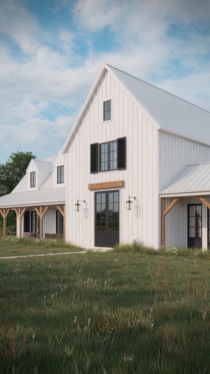Charming Modern Farmhouse with Rustic Elegance