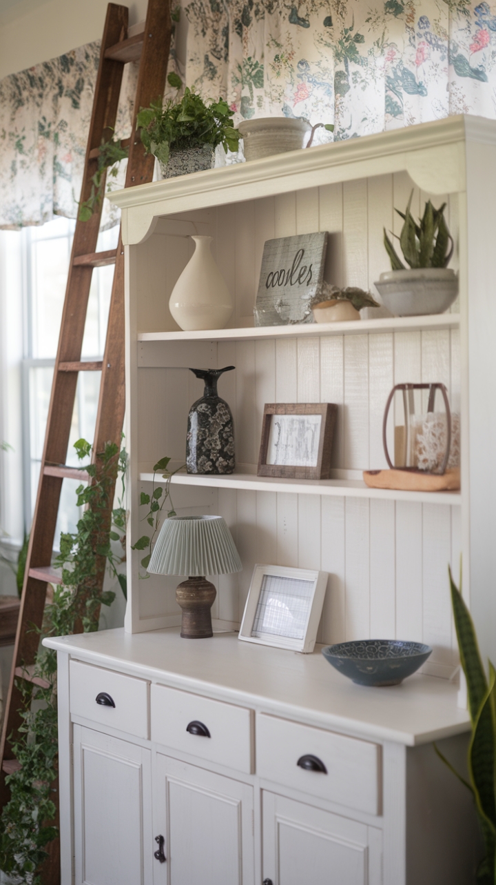 Light & Legacy: Showcasing Rustic Elegance in a Charming Nook