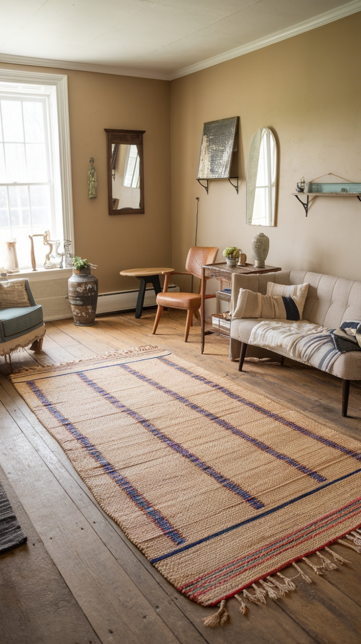 Timeless Warmth: Embracing Rustic Charm with a Braided Farmhouse Rug